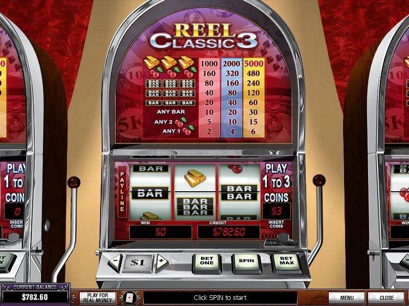 Free 3 reel slot machine games